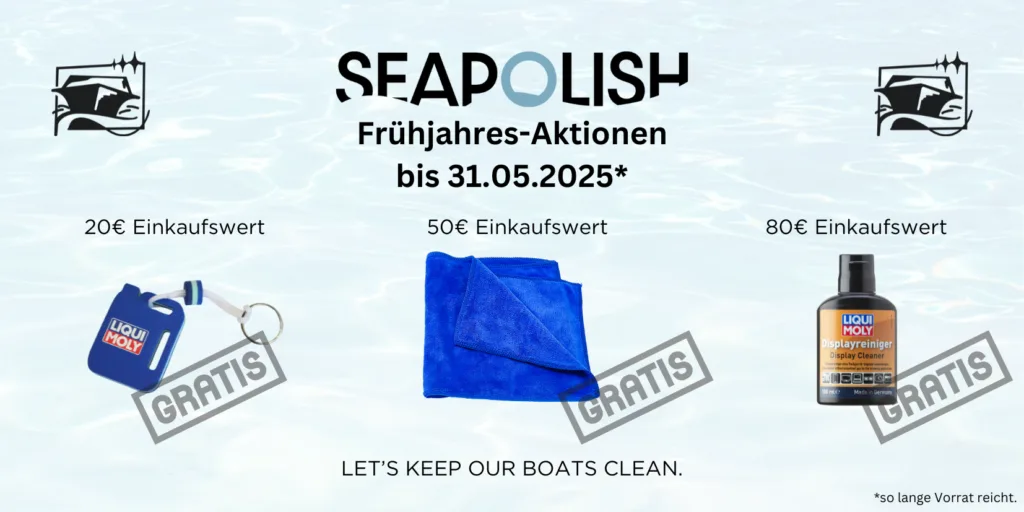 Seapolish Frühjahres Aktion 2025 mit drei Aktionen